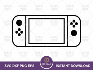 nintendo switch svg outline