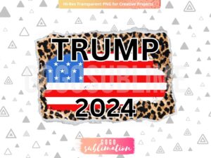 trump sublimation design png dtf