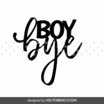 Divorce Cake Topper Design Boy Bye