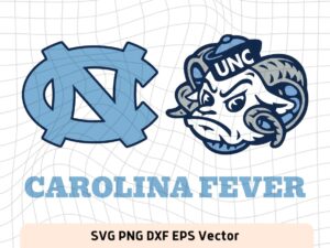 NCAA North Carolina Tar Heels SVG Logo Vector