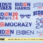 New Concept Biden Harris 2024 Design PNG Vector SVG