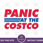 Panic at the Costco Design SVG