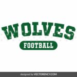 Wolves Football T-Shirt Design Download