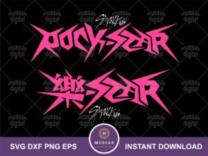 stray kids rock star logo