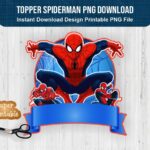 topper spiderman png download FILE