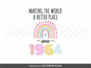 60th Birthday Design svg