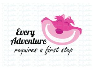 Cheshire Cat Svg Cut Files For Cricut, Alice Quote Svg