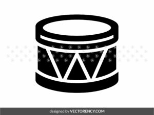 Drum Kids Toy SVG Clipart