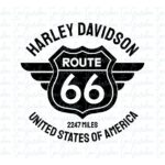 Route 66 Harley Davidson Shirt Design Download file