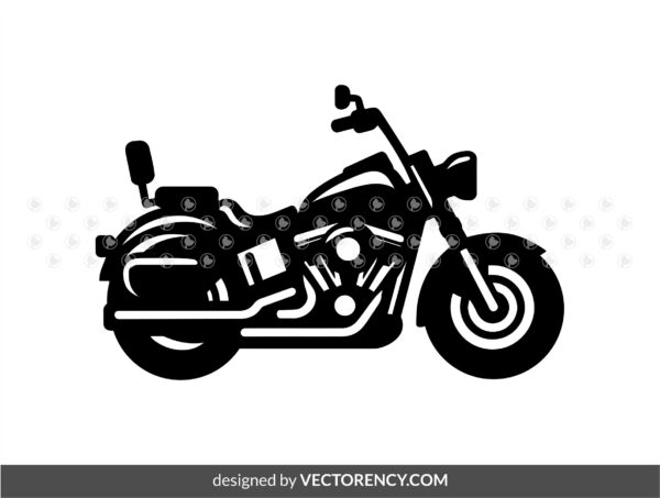 Silhouette Harley Davidson Cut Files