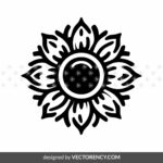 Simple Sunflower SVG Cut Files