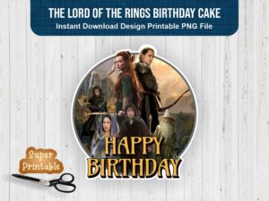 The Lord of the Rings Birthday Cake Download