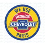 We Use Parts Chevrolet Vector PNG Decals Files VECTOR