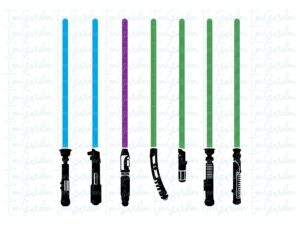 lightsaber svg file, vector and png