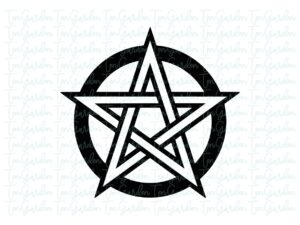 pentacle svg cricut