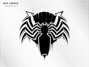 spider black svg