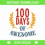 100 Days Of Awesome SVG