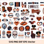 Chicago Bears SVG Files, Logo Vector, NFL SVG Team