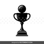 Golf Trophy SVG Files