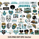 Jacksonville Jaguars Logo SVG Cut Files, Football PNG