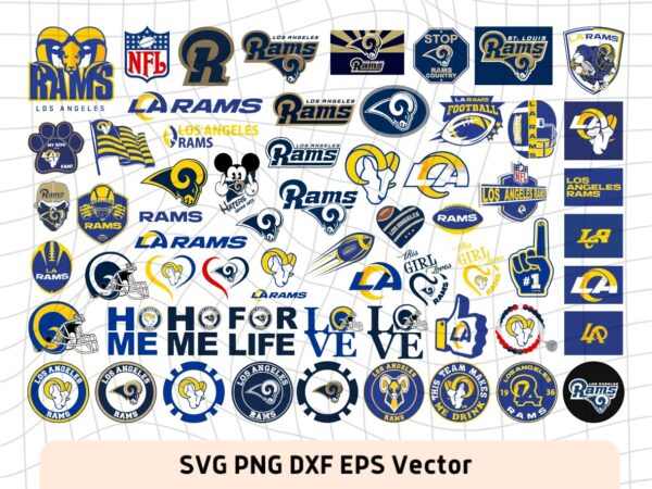 Los Angeles Rams Logo SVG, Football, PNG