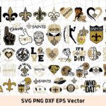 New Orleans Saints Logo PNG, SVG Bundle, Football NFL