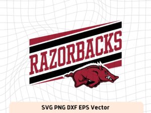 arkansas razorback svg cut files png