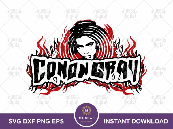 Conan Gray SVG eps