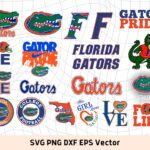 Florida Gators Logo SVG, Sport PNG Transparent Background, Vector