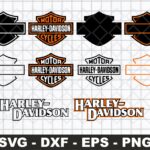 Motorcycle SVG Bundle, Harley Blank Template Image