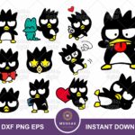 badtz maru svg clipart image bundle