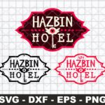 hazbin hotel logo transparent png svg