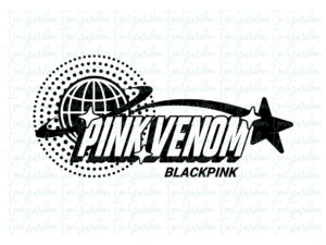 Blackpink Pink Venom SVG Y2K Design Slogan