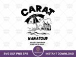 Carat Nana Tour Kpop SVG