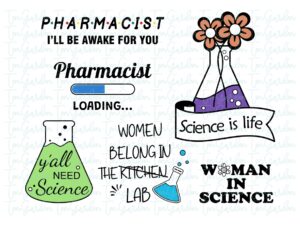 Chemistry Pharmacist SVG Bundle