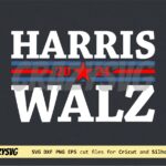 Harris Walz 2024 SVG