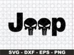 Jeep Punisher SVG