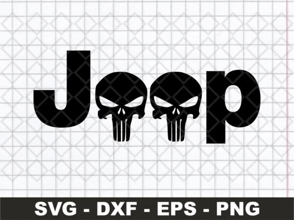 Jeep Punisher SVG