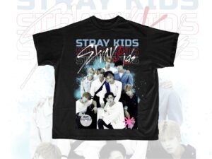 Kaos Bootleg Kpop Korean Stray Kids PNG