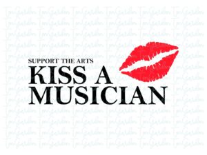 Kiss a Musician SVG