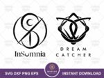 Kpop Dreamcatcher Insomnia logo SVG