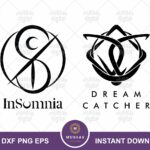 Kpop Dreamcatcher Insomnia logo SVG