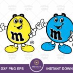 M and M Egg SVG