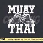 Muay Thai Fighter SVG