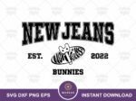 New Jeans Bunnies 2022 SVG PNG EPS vector