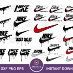 Nike Bundle, Logo, SVG, DXF, PNG, EPS Download