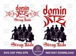 Stray Kids domin ATE SVG