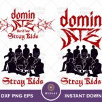 Stray Kids domin ATE SVG