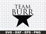 Team Burr SVG