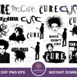 The Cure Svg Clipart Bundle